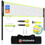 Set red voleibol portátil con postes ajustables y pelota
