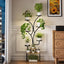Soporte plantas interior 70pulg luces 9 niveles metal