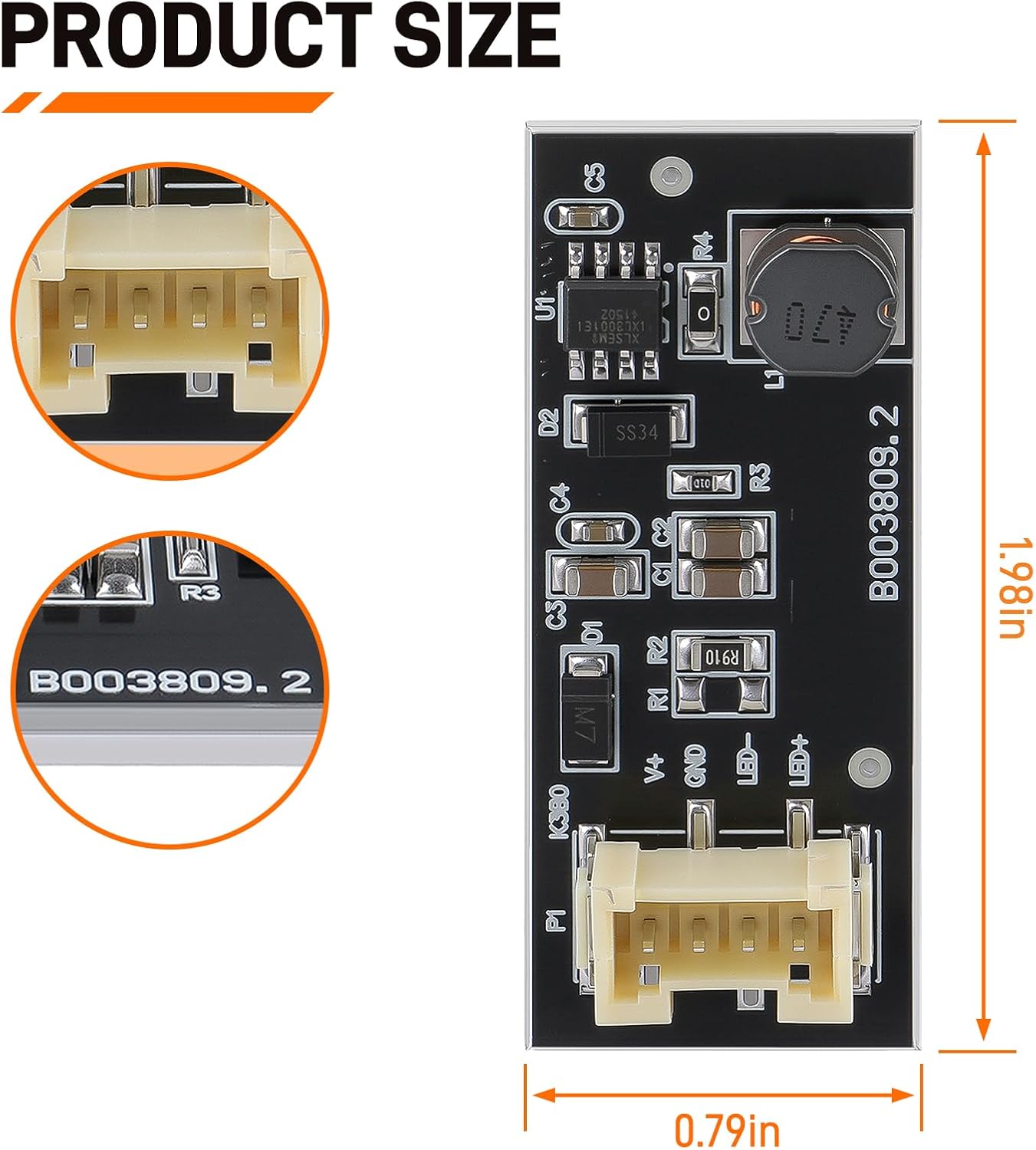 Tablero chip controlador luz trasera LED BMW X3 10-17