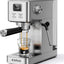Máquina Espresso Profesional con Espumador Vapor Acero Inox