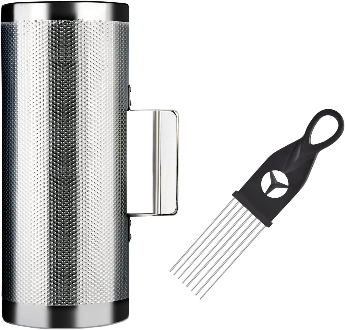 Guiro Shaker Acero Inox 12x5pulg Instrumento Percusión
