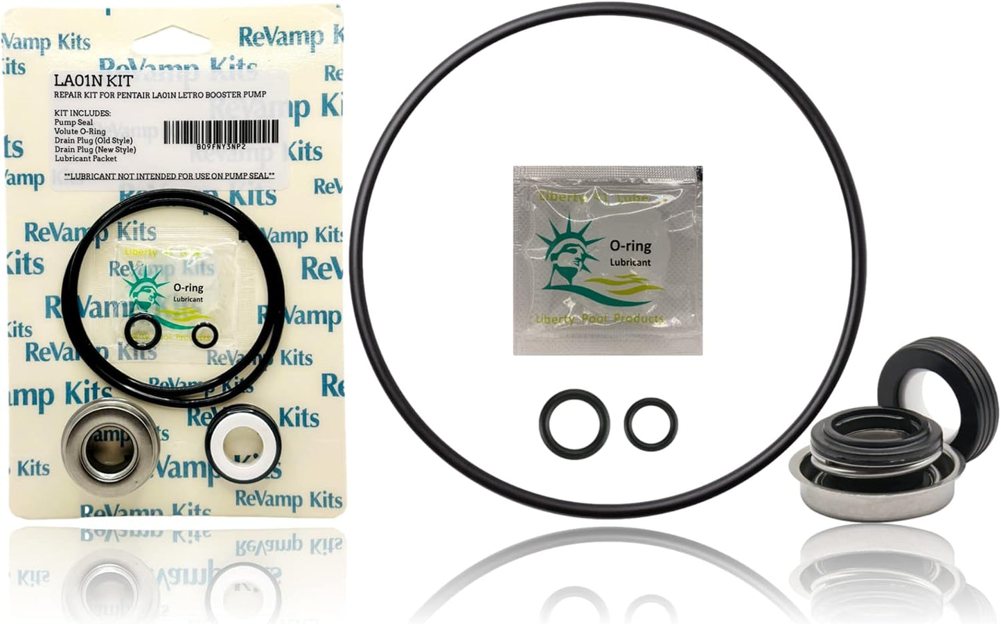 Kit reparación junta tórica bomba limpiador piscina Letro