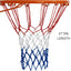 2 Pzas Redes Baloncesto Poliéster 12 Bucles Profesional