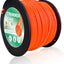 Línea recortadora 302ft cuerda redonda 3lb naranja
