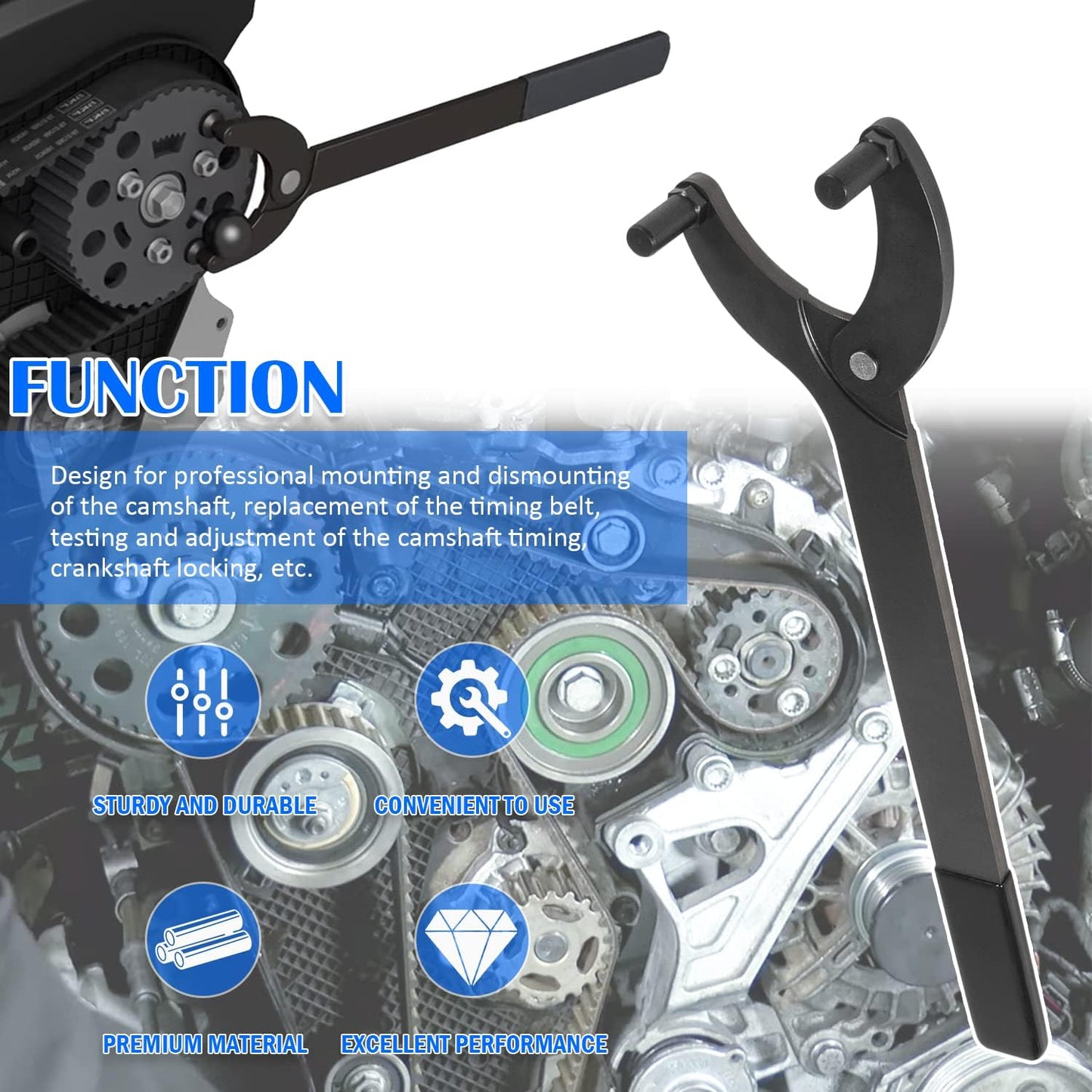 Kit herramientas cambio correa distribución VW Golf