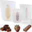 Vasos medidores silicona para derretir chocolate 16.9/8.5/4.2oz