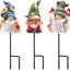 Estacas gnomos jardín 3pulg para macetas y decoración