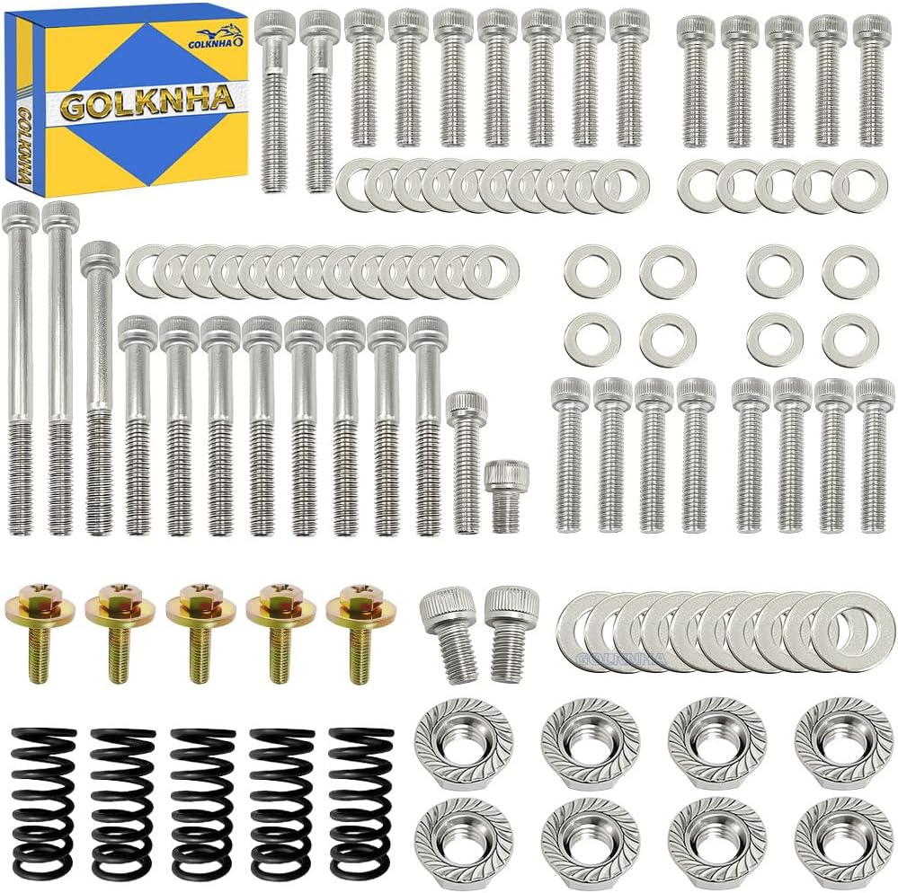 Kit pernos motor acero inox 304 comp Yamaha Blaster 200