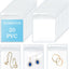Bolsas almacenamiento joyas transparente 20 pzas