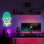 Letrero neón USB calavera regulable para niños
