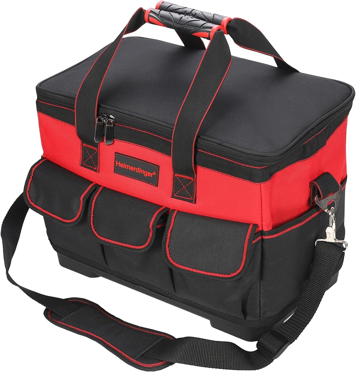 Bolsa herramientas 17pulg correa ajustable boca ancha