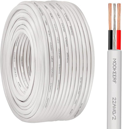 Cable blindado 22/2 CL3P 150ft para alarma LED
