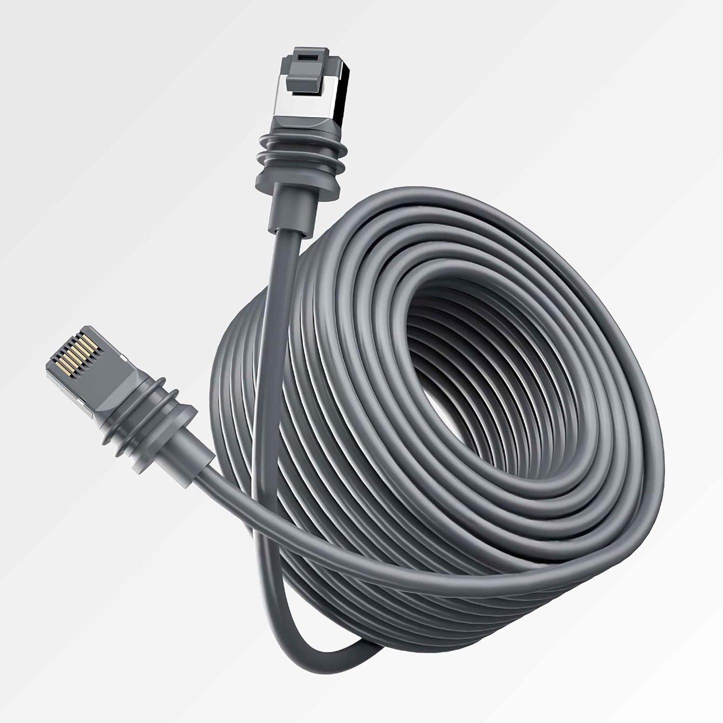 Cable Ethernet Starlink Gen 3 100pies para exteriores gris