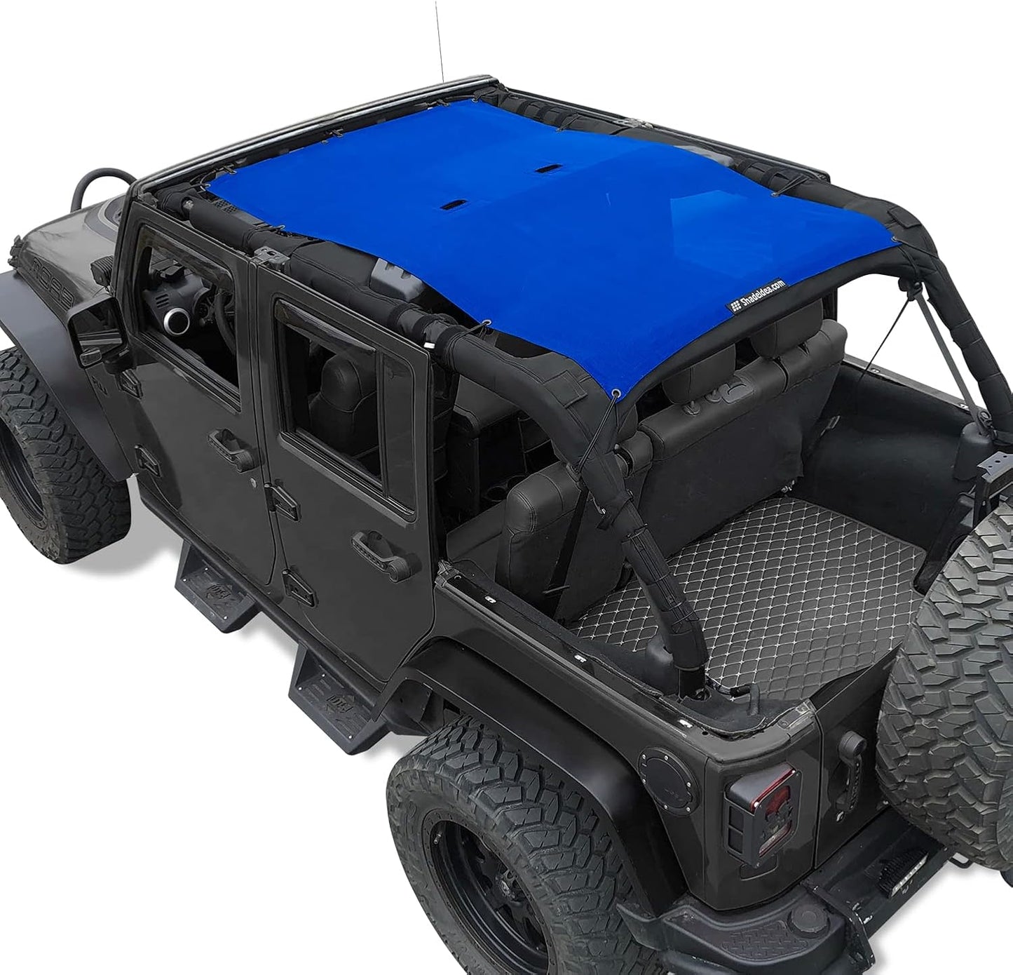 Parasol techo malla suave Jeep JKU 2007-18 4 puertas azul
