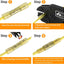 140 Conectores Termorretráctil Impermeables Amarillo