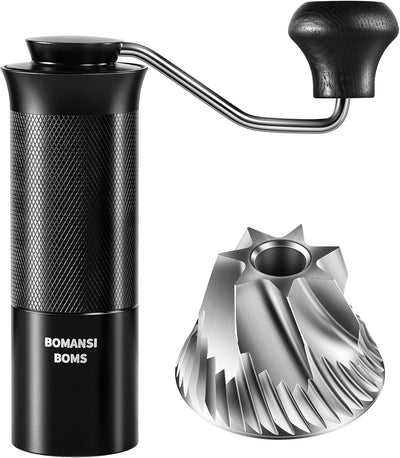 Molinillo café manual acero inox ajustable para prensa francesa