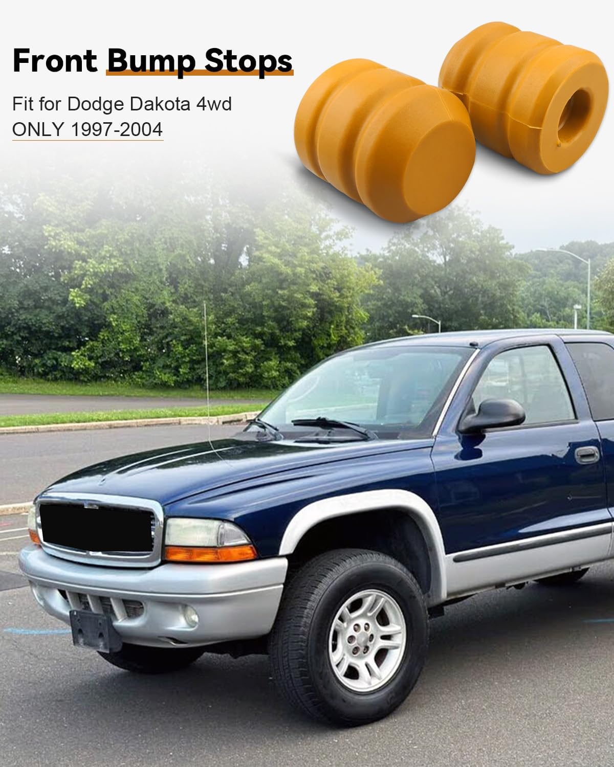 Topes parachoques Dodge Dakota 97-04 4WD repuesto