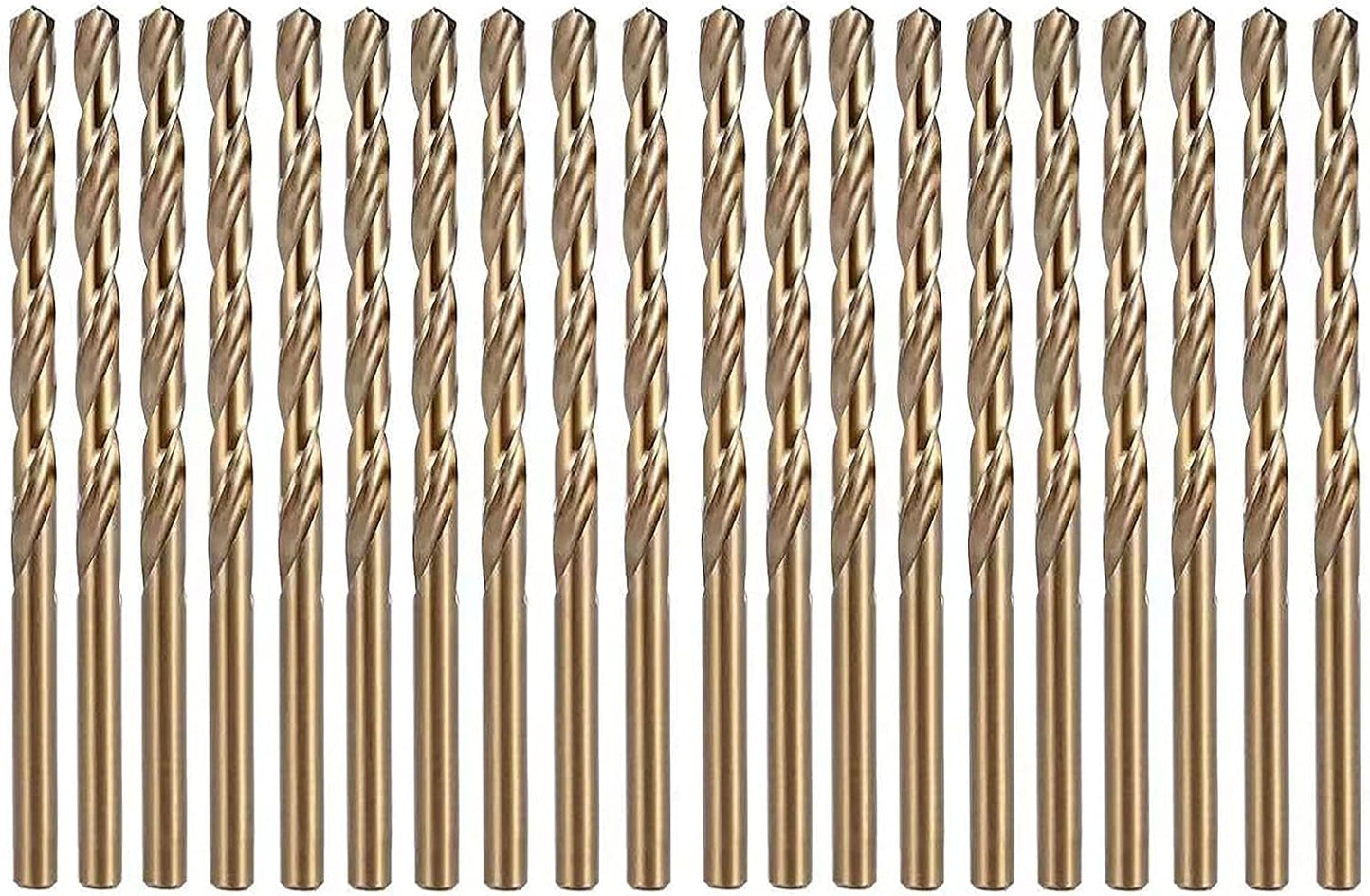 Set 20 Pzas Brocas Cobalto M35 para Metal Duro