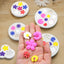 5 Moldes Silicona Flores Mini para Chocolate Hielo Cera