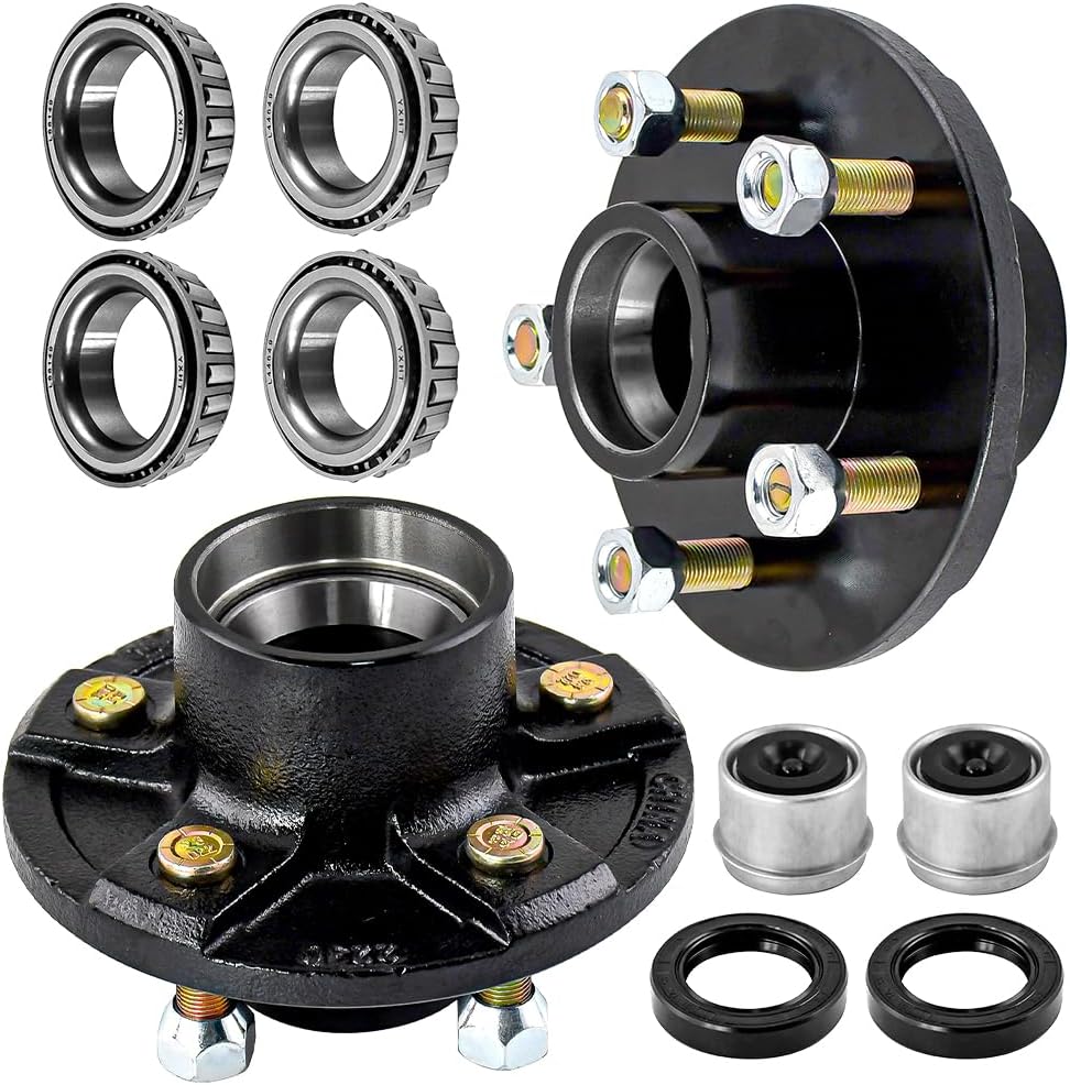 Buje remolque 5 orejetas 3500lb para eje 1-1/16
