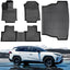 Alfombrillas piso ajuste Toyota RAV4 goma maletero