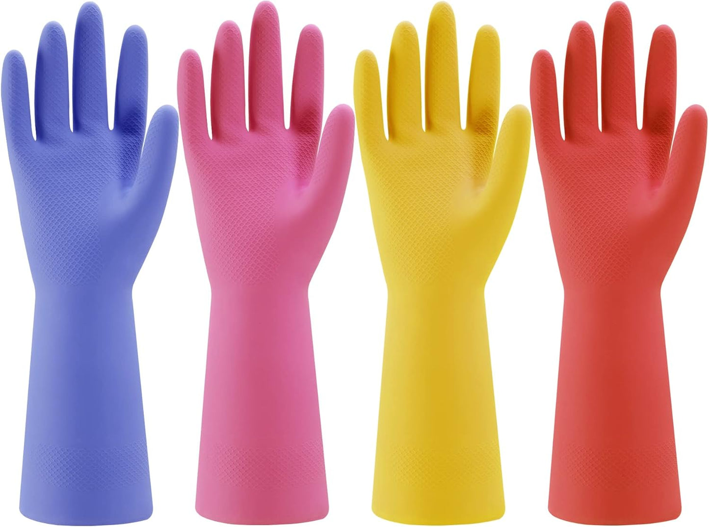 Guantes goma reutilizables para lavar platos