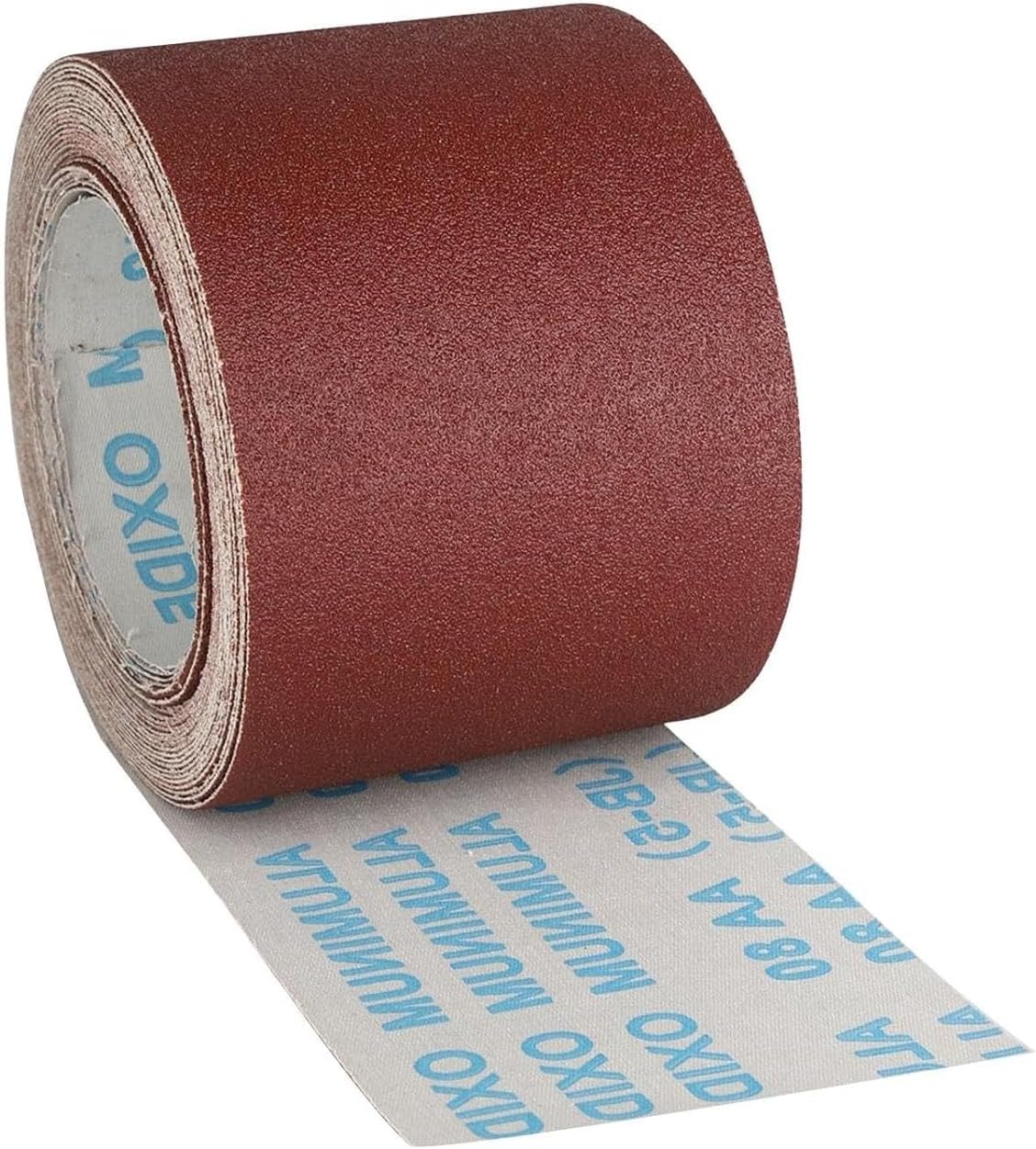 Rollo papel lija grano 80 3pulg x32.8pies para lijadora tambor