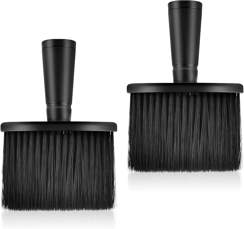 2 Pzas Plumero Cuello Cepillo Peluquero Profesional