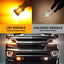 Bombillas LED 7443 Chevy Colorado 15-22 amarillo pack 2