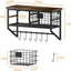 Estantes flotantes pared 16" 2 set negro