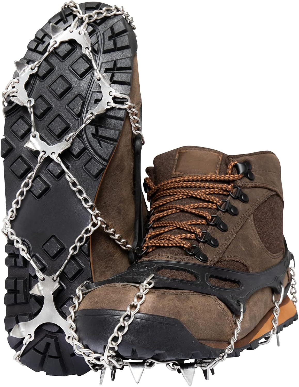 Crampons con 12 acero inox para alpinismo nieve