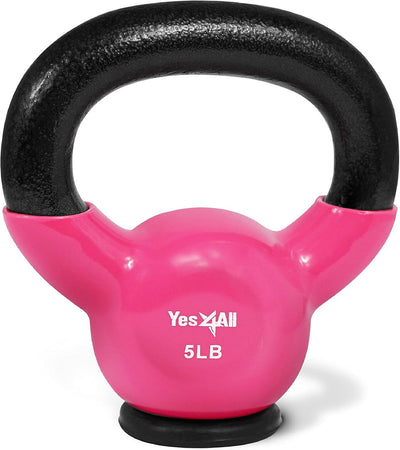 Set pesas rusas base goma mujer 10-65lb
