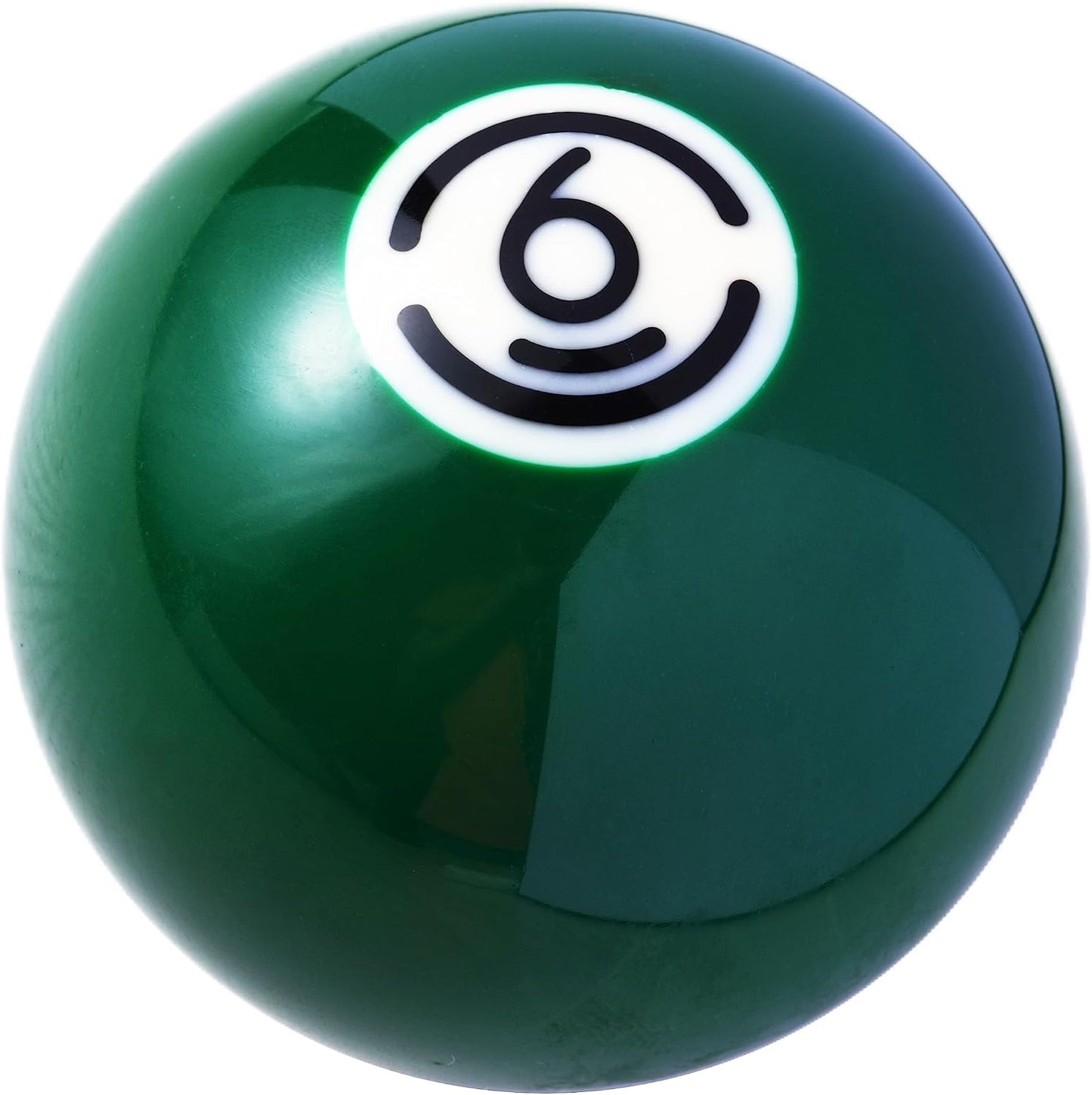 Palanca cambio bola billar verde 6 pomo redondo comp