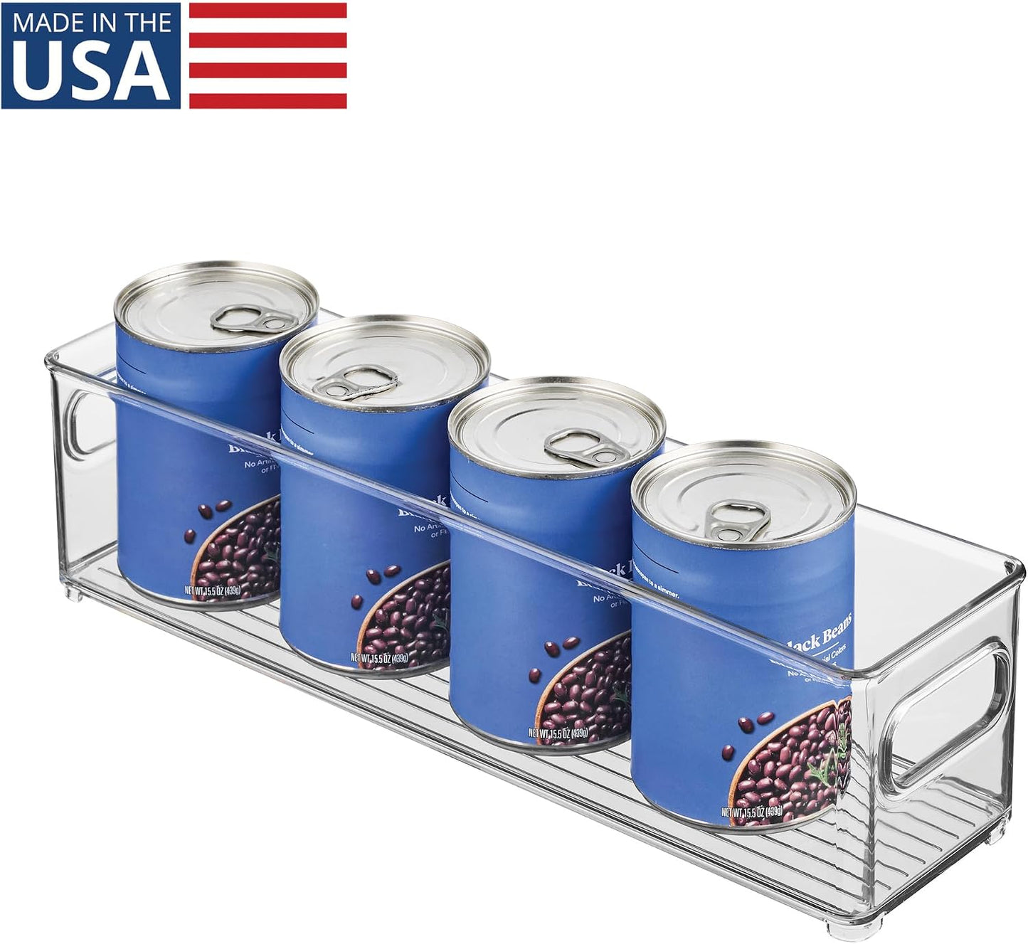 Contenedor transparente para refrigerador y congelador cocina