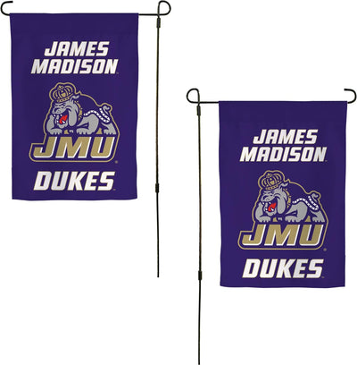 Bandera JMU Dukes 19x12" para eventos al aire libre