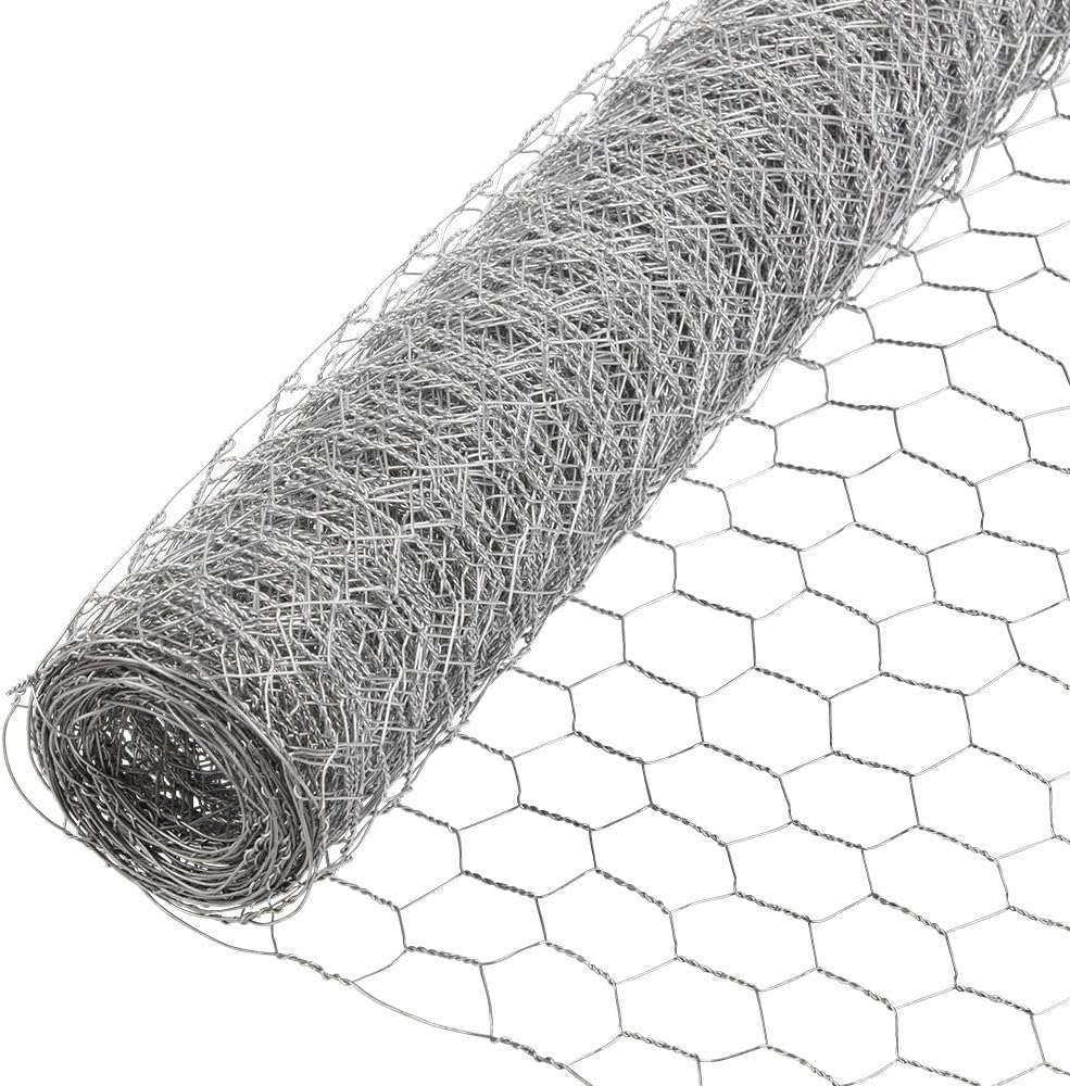 Red malla aves corral 2pulg 2x25ft