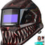 Casco soldadura oscurecimiento auto capucha sensor arco