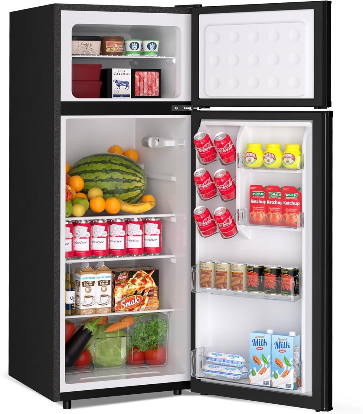 Refrigerador compacto doble puerta 7.5pies3 termostato ajustable