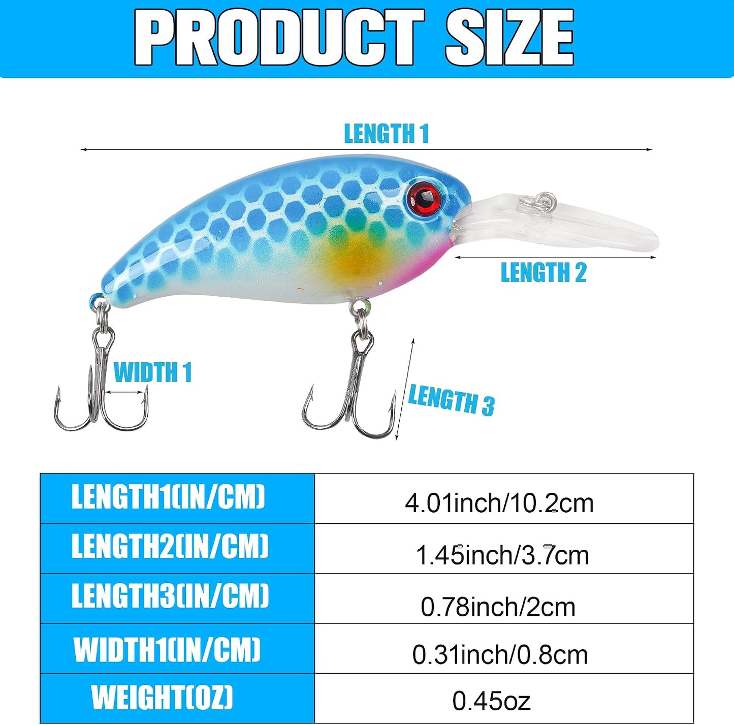 8 Pzas Cebo Popper 3.54/4.0inch para Bass Trucha