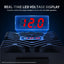 Convertidor 24V a 12V 30A con pantalla LED coche