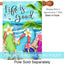 Chanclas verano playa Life is good bandera 28x40"
