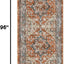 Alfombra pasillo antiderrap estilo bohemio 2x8ft