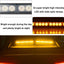 Barra luz LED intermitente 2x16.8pulg para asesor tráfico