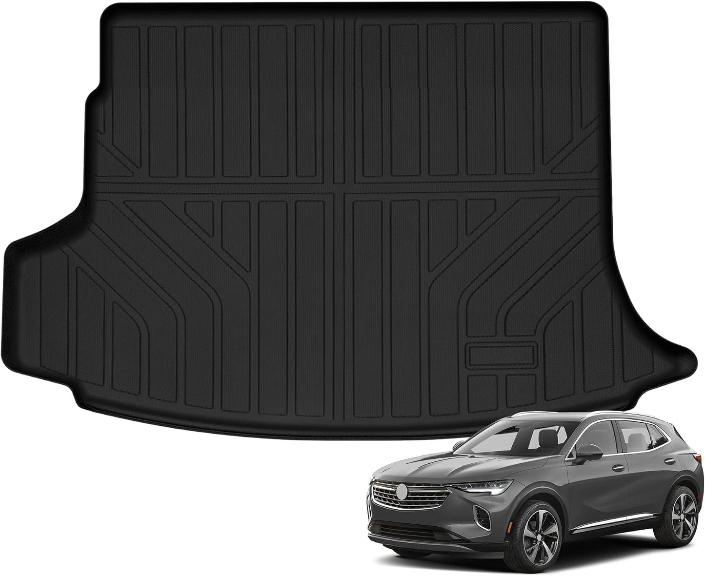 Tapete carga Buick Envision 21-26 TPE antiderrap negro