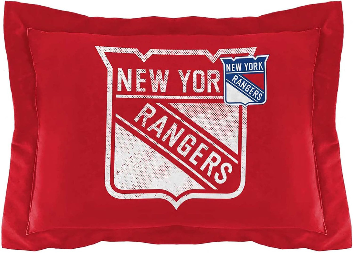 Edredón New York Rangers NHL microfibra full/queen con