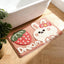 Alfombras baño rosas 31.5x19.7pulg antideslizantes lavables