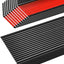 Cantonera escalera metal negro 36 resistente autoadhesiva
