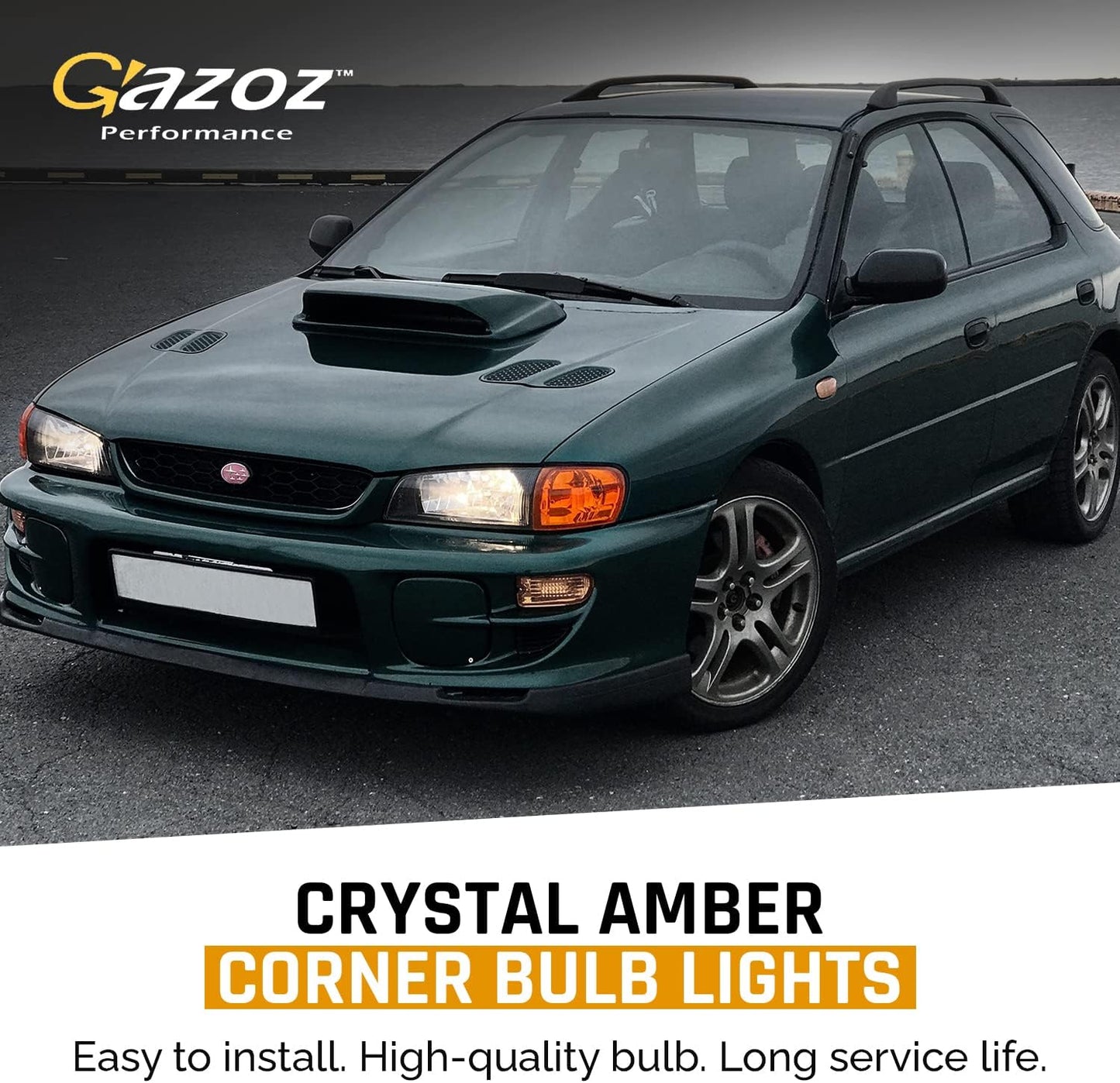 Luces esquina ámbar cristal para Subaru Impreza Outback