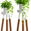 Soporte plantas madera inversa 20-24pulg