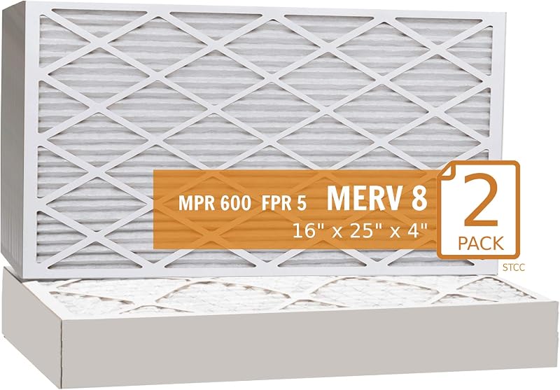 Filtro aire plisado Sterling Seal 16x25x4" MERV 8